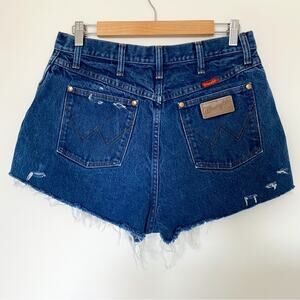 Vintage Wrangler High Rise Cut Off‎ Denim Shorts